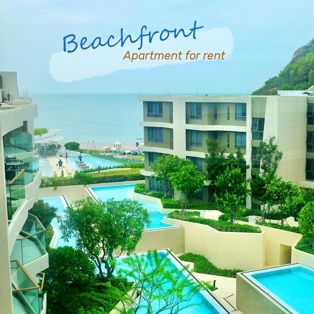 Seaview 2 Bedroom Beach Front Vacation Huahin Esterno foto