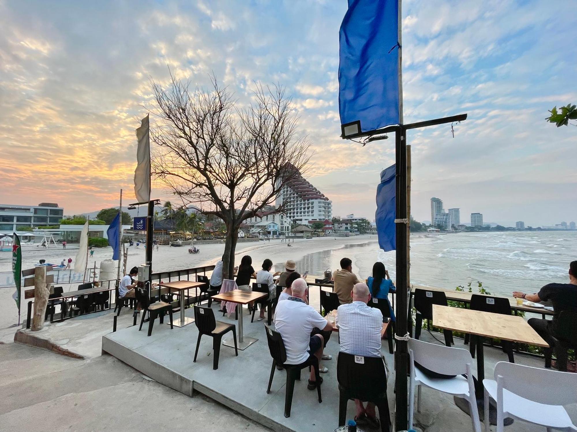 Seaview 2 Bedroom Beach Front Vacation Huahin Esterno foto