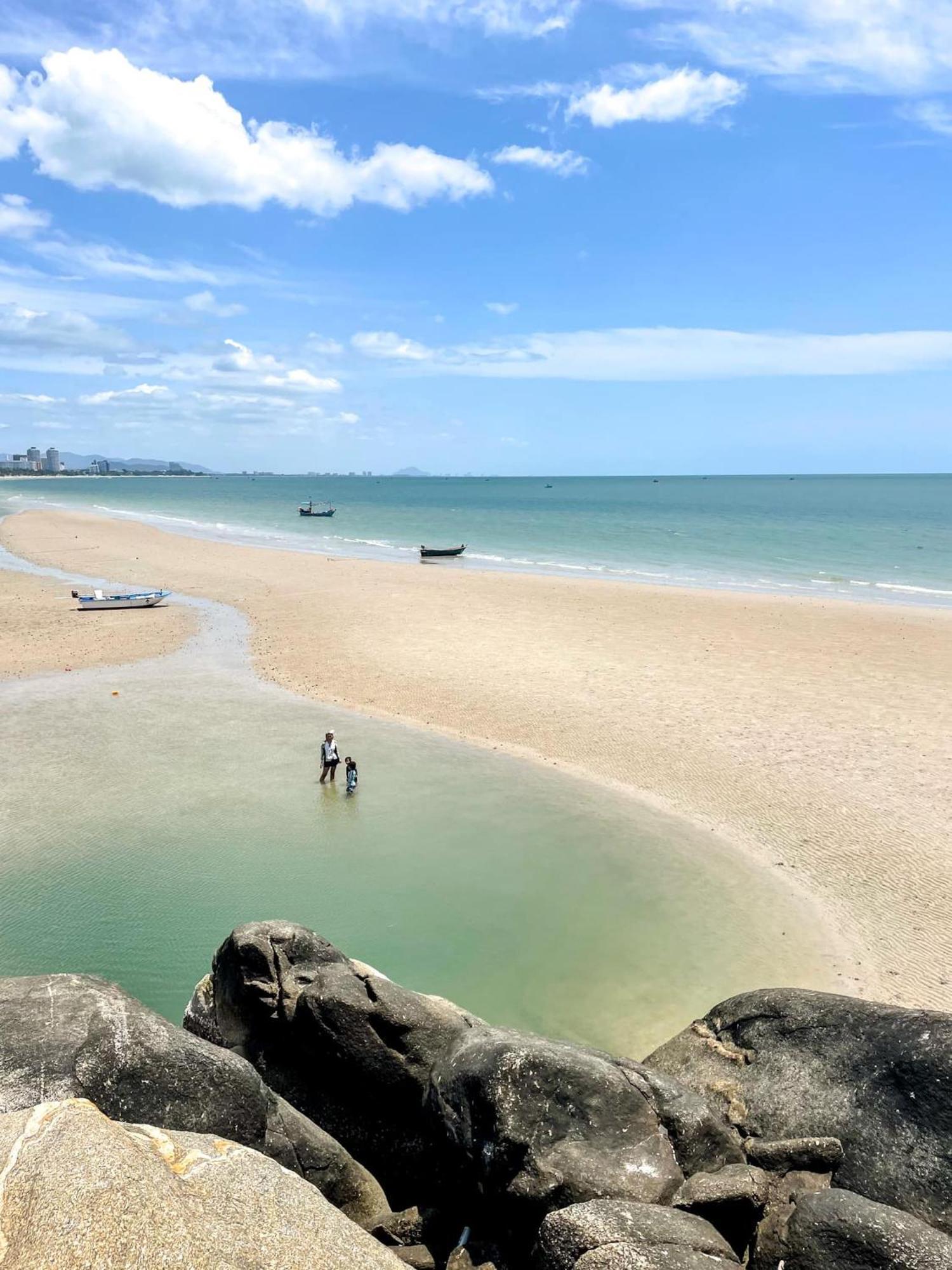 Seaview 2 Bedroom Beach Front Vacation Huahin Esterno foto